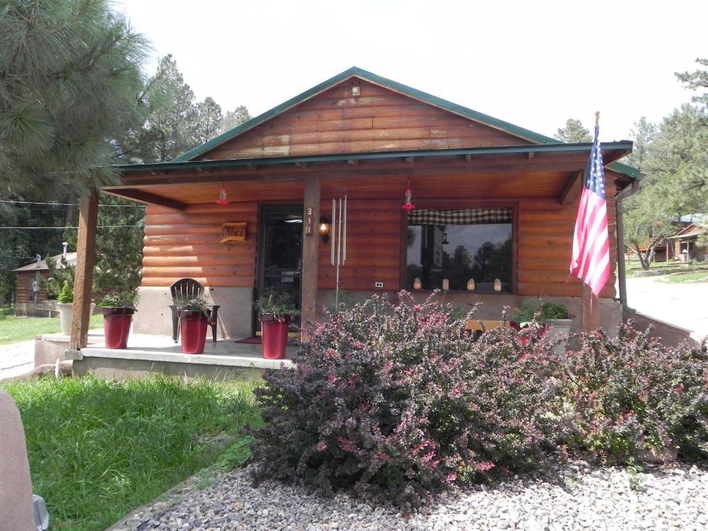 Apache Village Cabins Руидозо Экстерьер фото