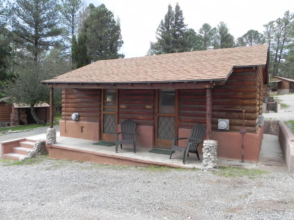 Apache Village Cabins Руидозо Экстерьер фото